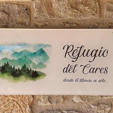 Gasthaus Refugio Del Cares Ortiguero Exterior foto